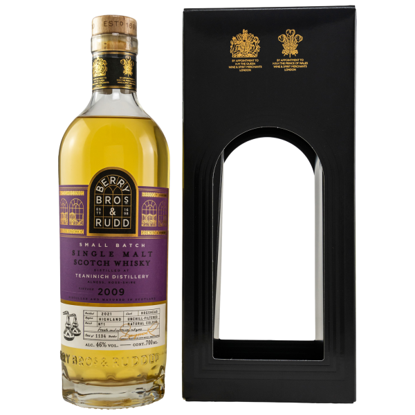 Teaninich 12 Jahre 2009 2021 Small Batch N&deg; 1 Berry Bros & Rudd 46% 0,7l