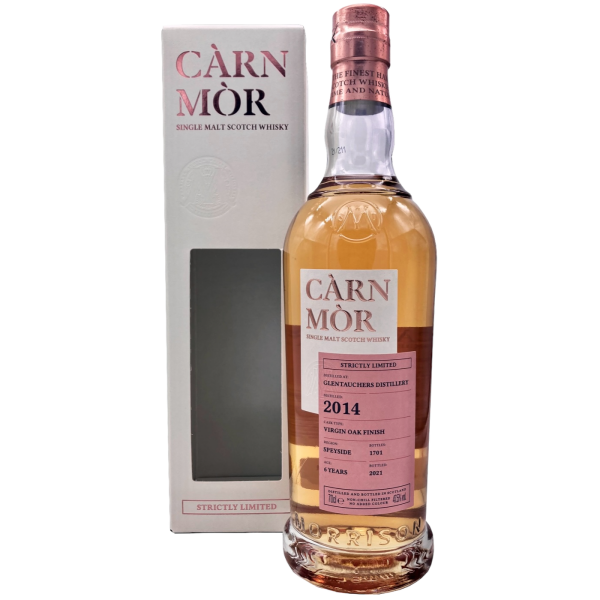 Glentauchers 6 Jahre 2014 2021 Virgin Oak Finish C&agrave;rn M&ograve;r Strictly Limited Edition Morrison & MacKay 47,5% 0,7l
