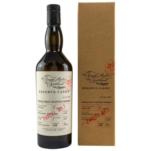 Mannochmore 13 Jahre 2008 2021 Reserve Cask Parcel #7 SMoS 48% 0,7l