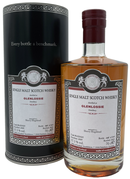 Glenlossie 2009 2021 Sherry Hogshead #21025 MoS 57,3% 0,7l