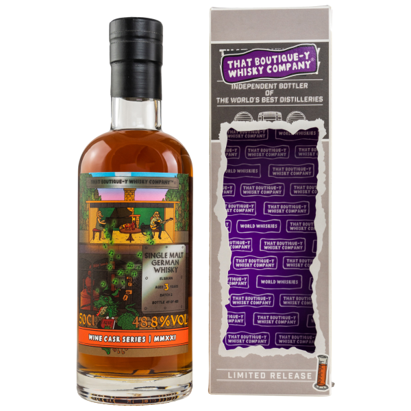 Elsburn 3 Jahre Batch #2 That Boutique-y Whisky Company 48,8% 0,5l