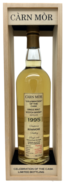 Bowmore 23 Jahre 1995 2018 C&agrave;rn M&ograve;r Celebration of the Cask Hogshead #824 Morrison & MacKay 48,3% 0,7l