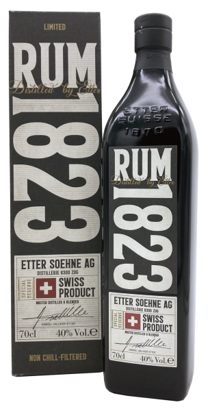 Etter Rum 1823 Special Reserve Schweizer Rum 40% 0,7l
