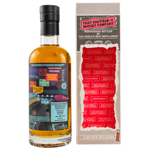 Balmenach 8 Jahre Batch #13 That Boutique-y Whisky Company 57,7% 0,5l