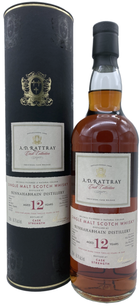 Bunnahabhain 12 Jahre 2009 2021 #900037 1st Fill Sherry Butt A.D. Rattray 66,7% 0,7l
