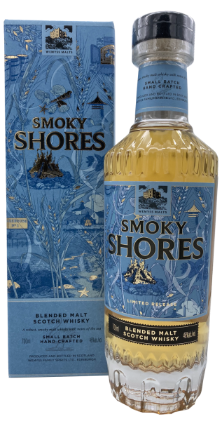 Smoky Shores Peated Malt Wemyss 46% 0,7l