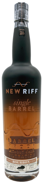 New Riff Single Barrel #5422 Bourbon 53,3% 0,75l