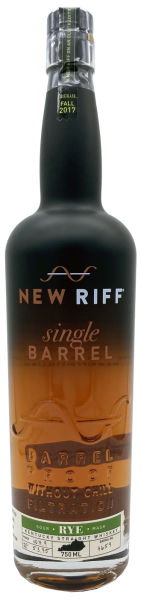 New Riff Single Barrel #4659 Rye 53,95% 0,7l