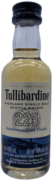 MINI - Tullibardine 225 Sauternes Finish 43% 0,05l