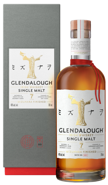 Glendalough 7 Jahre Mizunara Batch #001 Single Malt Irish Whiskey 46% 0,7l