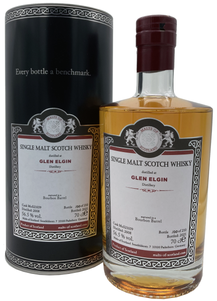 Glen Elgin 2008 2021 Bourbon Barrel #21039 MoS 56,5% 0,7l