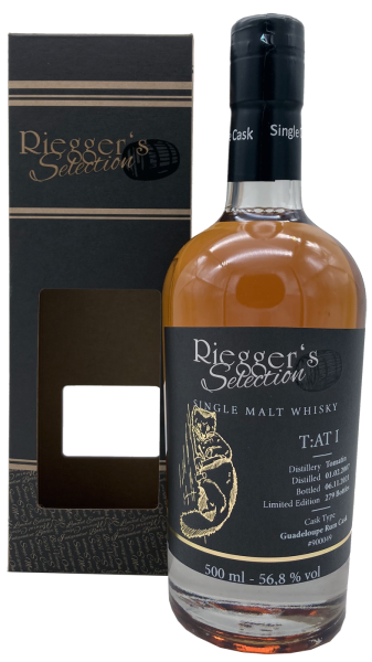 Tomatin T:AT I 2007 2021 Guadeloupe Rum Cask #900049 Rieggers Selection 56,8% 0,5l