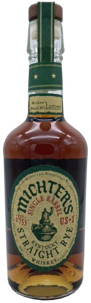 Michters US 1 Single Barrel Straight Rye 42,4% 0,7l