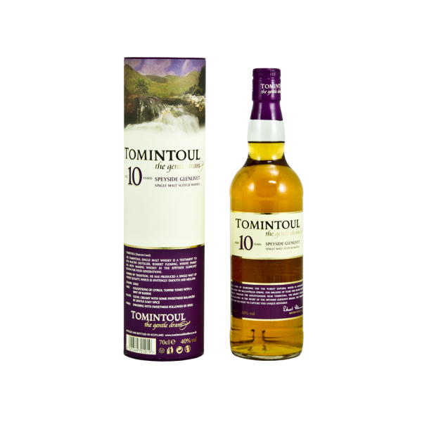 Tomintoul 10 Jahre Single Malt 40% 0,7l