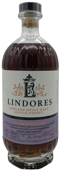 Lindores Abbey 2018 2022 The Exclusive Cask Sherry Butt #18/0581 59,1% 0,7l