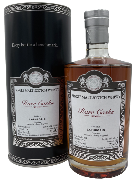 Laphroaig 1996 2021 Sherry Hogshead Rare Casks Range #21044 MoS 51,2% 0,7l