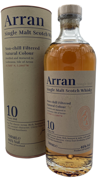 Arran 10 Jahre Single Malt 46% 0,7l