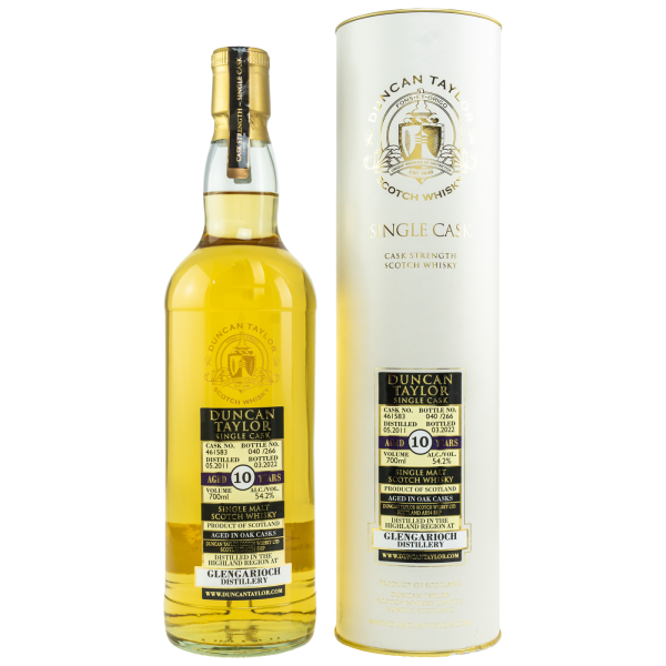 Glen Garioch 10 Jahre 2011 2022 #461583 Duncan Taylor 54,2% 0,7l