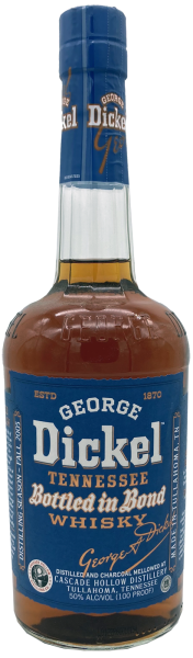 George Dickel 13 Jahre Bottled in Bond 2005 2019 Tennessee Whisky 50% 0,75l