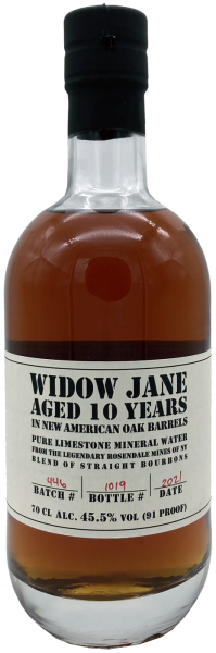 Widow Jane 10 Jahre Bourbon Whiskey 45,5% 0,7l