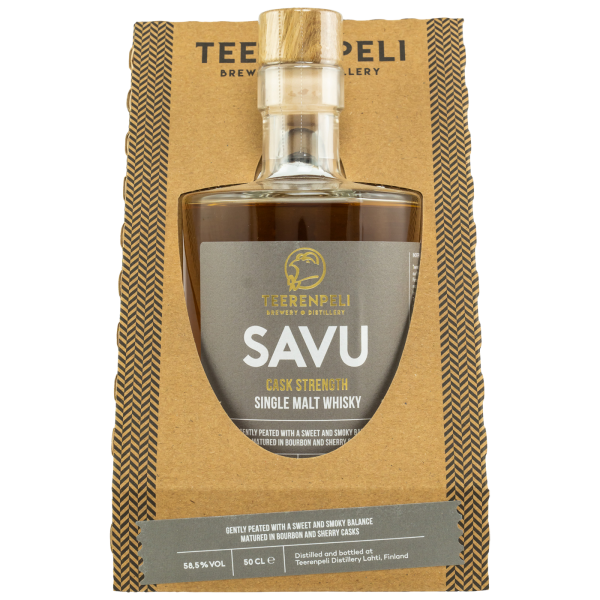 Teerenpeli Savu Cask Strength 58,5% 0,5l
