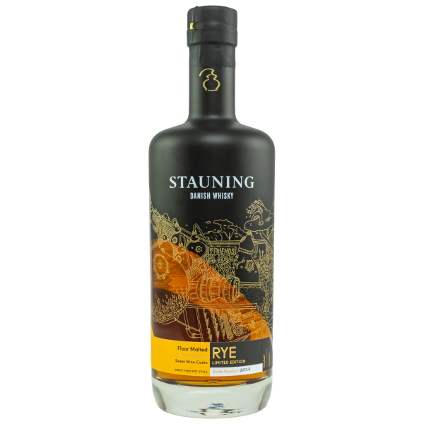 Stauning 3 Jahre 2018 2022 Sweet Wine Casks Danish Whisky 46% 0,7l
