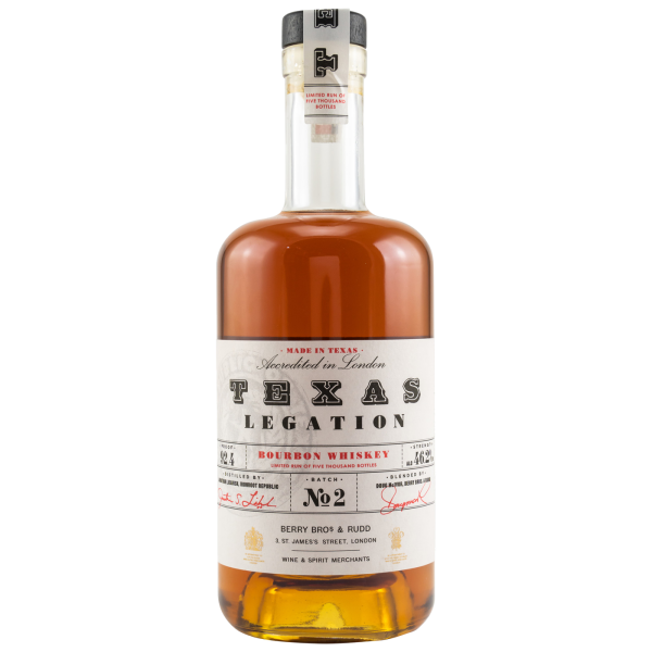 Texas Legation Batch 2 Bourbon Whiskey Berry Bros & Rudd 46,2% 0,7l