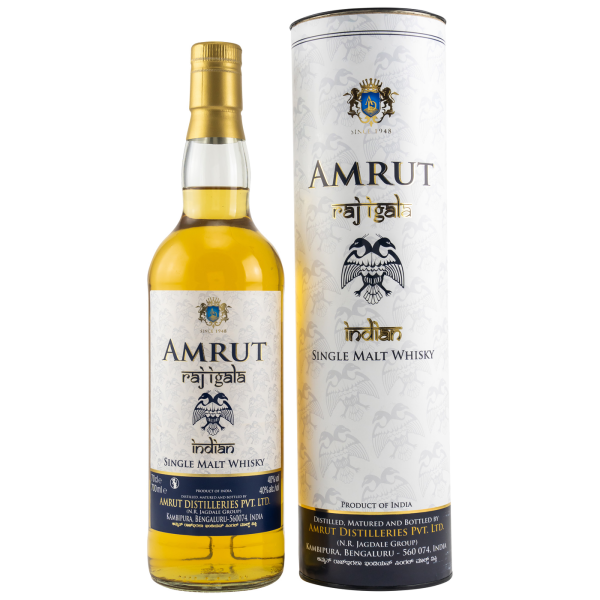 Amrut Raj Igala Indian Single Malt 40% 0,7l