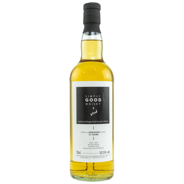 Ardmore 12 Jahre 2009 2022 #KI-0003 Simply Good Whisky 53,5% 0,7l